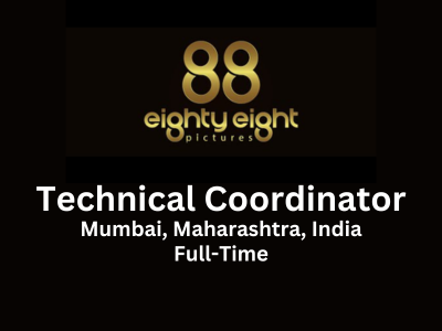 Opportunity for Technical Coordinator at 88 Pictures