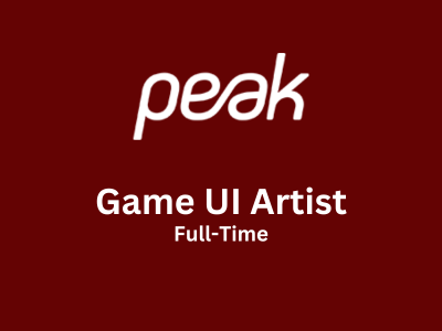 Peak is seeking for experienced Game UI Artist