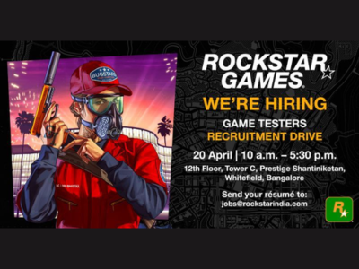 ROCKSTAR GAMES Recruitment Drive for Game Testers - India