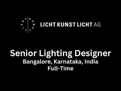 Senior Lighting Designer required at Licht Kunst Licht