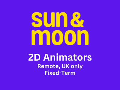 Sun & Moon Studios looking for talented 2D Animators