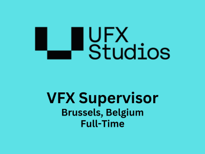 VFX Supervisor required at UFX Studios