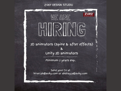 Zvky Design Studio is hiring for multiple jobs