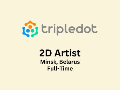 2D Artist required at Tripledot Studios