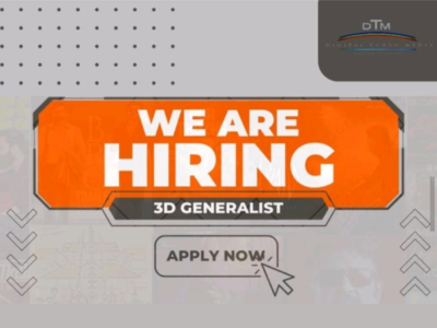 3D Generalist required at Digital Turbo Media