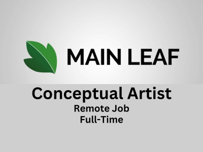Conceptual Artist required at Main Leaf Studio