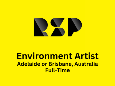 Environment Artist required at Rising Sun Pictures