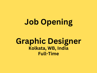 Full-time job opening for talented Graphic Designer