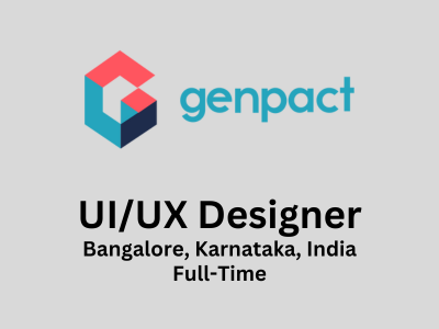 Genpact is looking for talented UIUX Designer