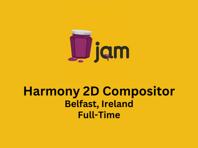 Harmony 2D Compositor required at JAM Media