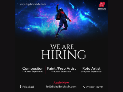 Latest job openings at Digital Bricks VFX Studios