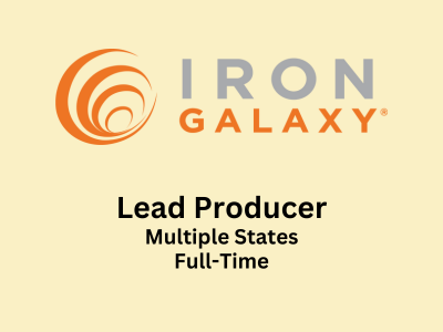 Lead Producer required at Iron Galaxy Studios