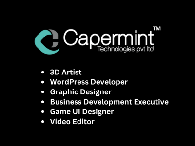 Multiple job openings at Capermint Technologies