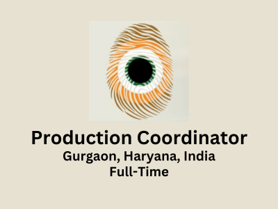 Production Coordinator required at Charuvi Design Labs