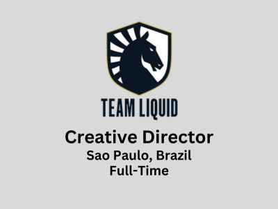 Team Liquid is looking for experienced Creative Director