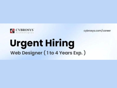 Web Designer is required at Cybrosys Technologies