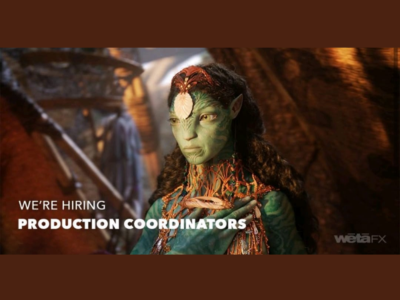 Wētā FX is looking for experienced Production Coordinator