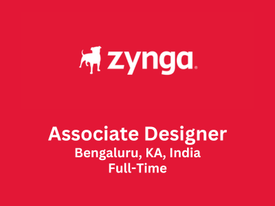 Zynga is looking for Associate Experience Designer