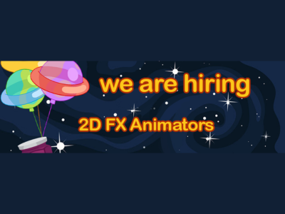 2D FX Animator required at JAM Media