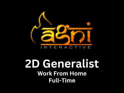 2D Generalist required at Agni Interactive