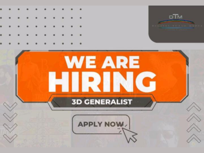 3D Generalist required at Digital Turbo Media