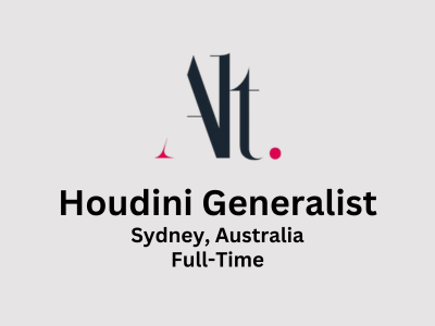Alt.vfx is currently looking for a passionate Houdini Generalist