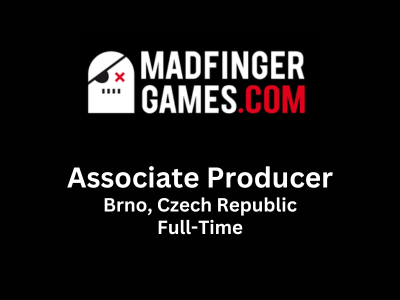 Associate Producer required at MADFINGER Games