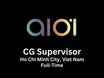 CG Supervisor required at AIOI STUDIOS