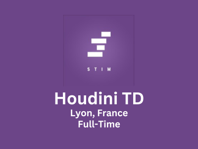 Experienced Houdini TD required at Stim Studio