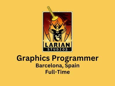 Graphics Programmer required at Larian Studios