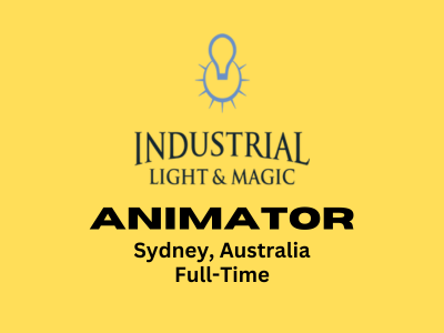 Industrial Light & Magic is looking for Animators