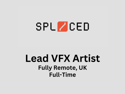 Lead VFX Artist required at Spliced Inc.