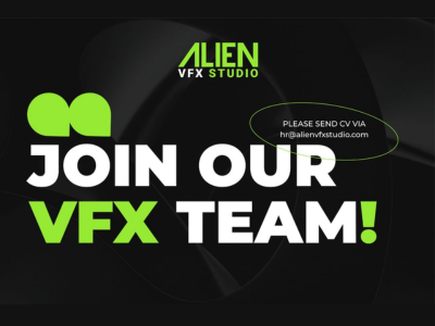 Multiple job openings at Alien VFX Studio