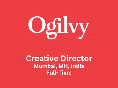 Ogilvy urgently hiring for the role of Creative Director