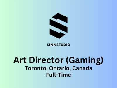 Sinn Studio Inc. Is Looking For Art Director (gaming) - Canada