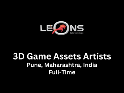 3D Game Assets Artists required at Leons Digital Technologies