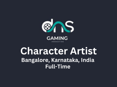 Character Artist required at DNS GAMING PVT LTD