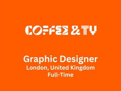 Coffee & TV is looking for a Graphic Designer