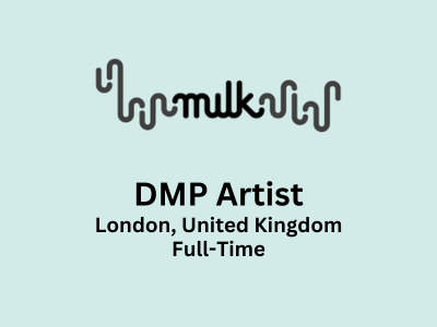 DMP Artist required at Milk VFX studio