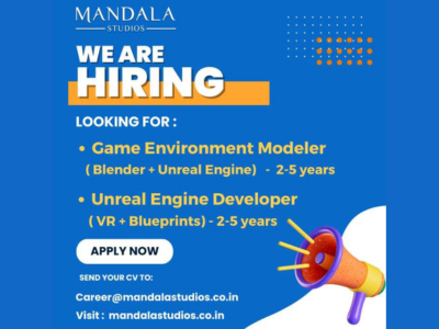 Full-time job openings at Mandala Studios