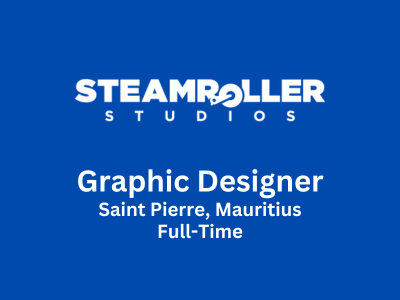 Graphic Designer required at Steamroller Studios 