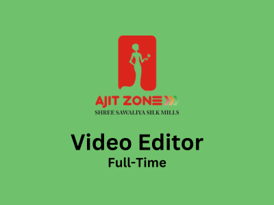Job opening for talented Video Editor at Ajit Zone