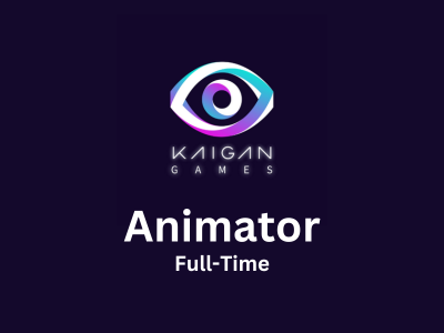Kaigan Games is searching for a talented Animator