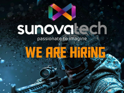 Multiple gaming job openings at Sunovatech