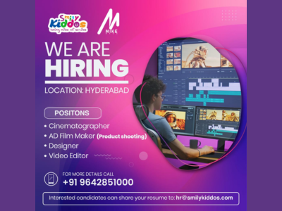 Multiple job openings at Smily kiddos