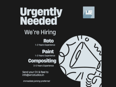 Multiple job openings at WRC STUDIOS