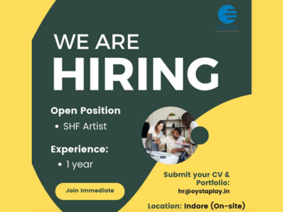 Oysta Entertainment is seeking for SHF Artist