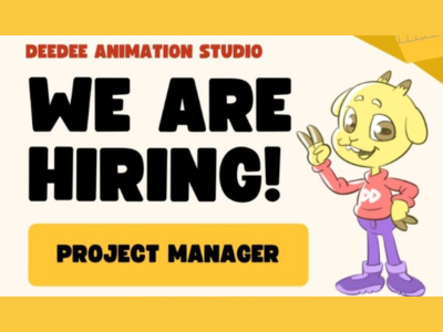 Project Manager required at DeeDee Animation Studio