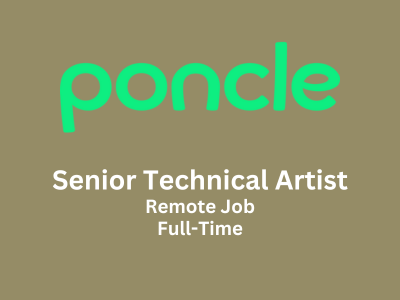 Remote job for Senior Technical Artist at Poncle