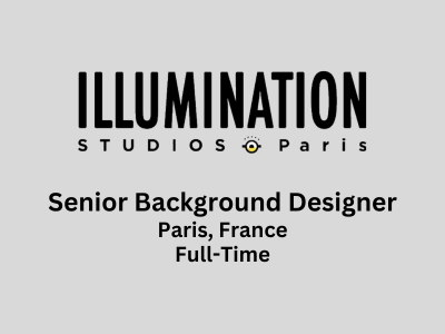 Senior Background Designer Required At Illumination Studios Paris